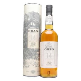OBAN 14 YR SINGLE MALT SCOTCH 750ML