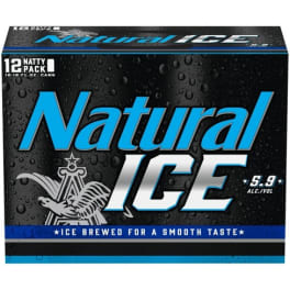 Natural Ice - 12 cans / 12oz