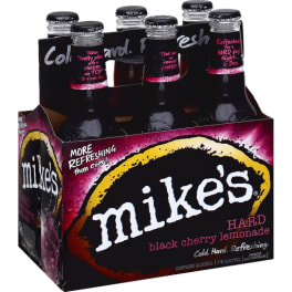 Mike's Hard Black Cherry Lemonade - 6 bottles / 11.2oz