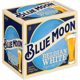Blue Moon Belgian White Wheat Beer - 12 bottles / 12oz