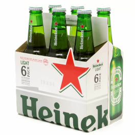 Heineken Light - 6 pack bottle / 12oz