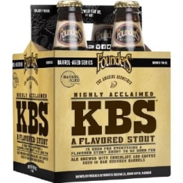 Founders KBS CinVanCoo - 4 pack bottle / 12oz