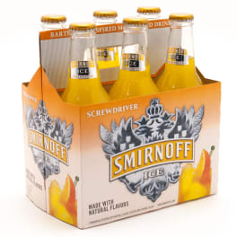 Smirnoff Ice Screwdriver - 6 bottles / 11.2oz