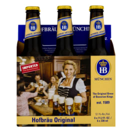 Hofbrau Original - 6 pack bottle / 12oz