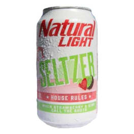 NATURAL LIGHT SELTZER - HOUSE RULES 12PK - 12 OZ