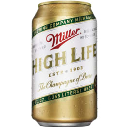 Miller High Life - 3 pack can 12oz
