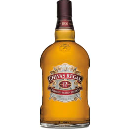 Chivas Regal Blended 12 Year Old Whiskey Scotch - 1.75L