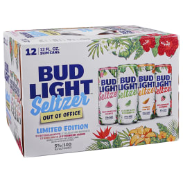 BUD LIGHT OUT OF OFFICE 12 PK
