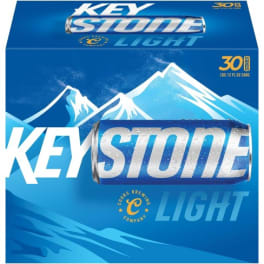 KEYSTONE LIGHT 30 PK