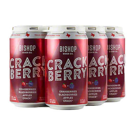 BISHOP CIDER CO CRACK BERRY 6 PK