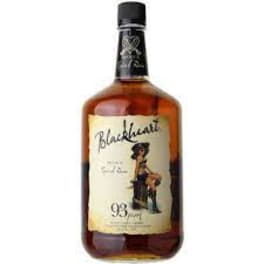 BLACKHEART SPICED RUM 93PR 1.75L