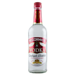 MCCORMICK 80 PR VODKA TRAVEL 750ml