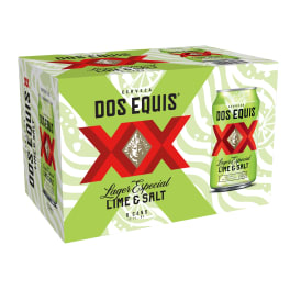 DOS EQUIS SALT AND LIME 6 PK