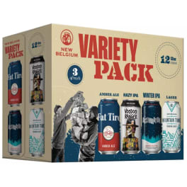 New Belgium Variety Pack - 12 cans / 12oz