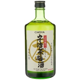 Choya Uji Green Tea Umeshu Bottle (720 ml)
