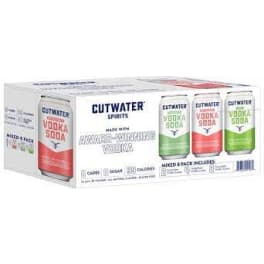 CUTWATER VARIETY PACK 8 PK