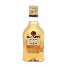 Bacardi 80 Proof Gold Rum - 200mL