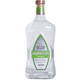 Hornitos 80 Proof 100% Pure Agave Plata Tequila Bottle (1 L)