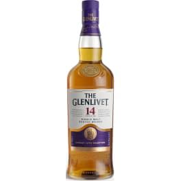 The Glenlivet 14 Years Old Single Malt Whiskey Scotch - 750mL