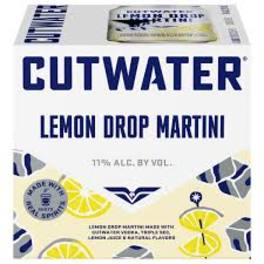 Cutwater Lemon Drop Martini 4pack 12oz