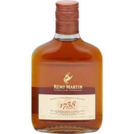 Remy Martin 1738 Accord Royal 80 Proof Cognac Fine Champagne Bottle (200 ml)