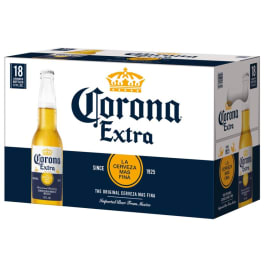 Corona Extra Pale Lager - 18 bottles / 12oz
