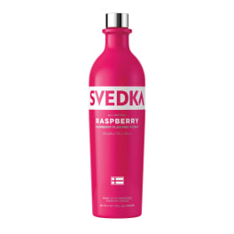 Svedka Raspberry Flavored Vodka - 750mL
