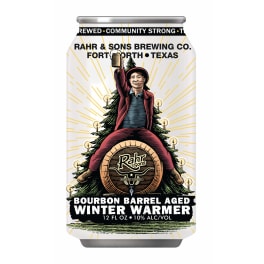Rahr & Sons Bourbon Barrel Aged Winter Warmer - 6 pack can / 12oz
