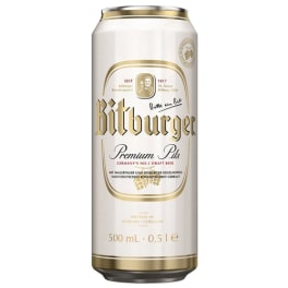 Bitburger - 6 pack can / 12oz