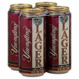 Yuengling Lager - 4 cans / 16oz