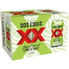 Dos Equis Lime & Salt - 6 cans / 12oz
