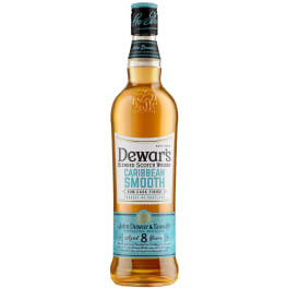 Dewar's Carribbean Rum Cask 8 Years Old Whiskey Scotch - 750mL