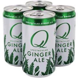 Q Spectacular Sparkling Ginger Ale - 4 cans / 7.5oz