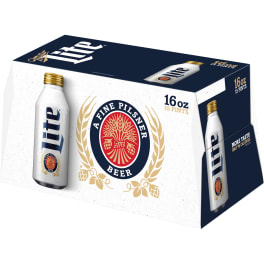 Miller Lite Aluminum - 15 bottles / 16oz