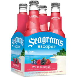 Seagram's Escapes Wild Berry - 4 bottles / 11.2oz