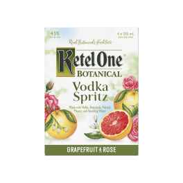 Ketel One Botanical Spritz Grapefruit & Rose - 4 cans / 12oz