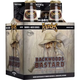 Founders Backwoods Bastard - 4 pack bottle / 12oz