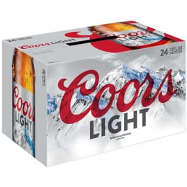 Coors Light - 24 bottles / 12oz