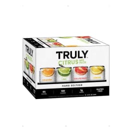 Truly Hard Seltzer Citrus Mix Pack Spiked & Sparkling Water 12 Pack can
