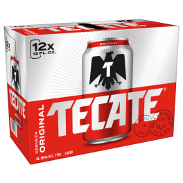 Tecate 12 pack 12 pack cans
