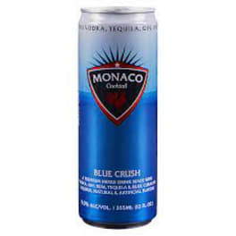 Monaco Blue Crush 12 oz can