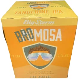 Big Storm Bromosa Tangerine IPA - 4 cans / 16oz