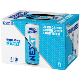 Bud Light Next - 12 cans / 12oz