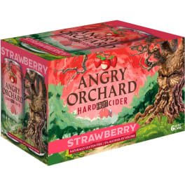 Angry Orchard Strawberry Cider - 6 cans / 12oz