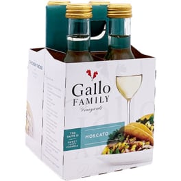 Gallo Family Vineyards Moscato - 4 bottles / 187mL