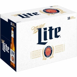 Miller Lite - 18 bottles / 12oz