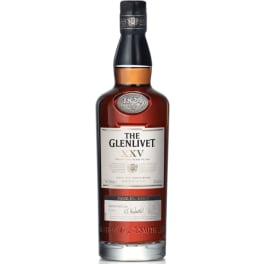 Glenlivet 25 Years Old Whiskey Scotch - 750mL The Glenlivet