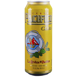 Pacifico 24 oz can