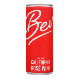 Bev Rose Wine 8.4 oz can