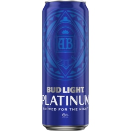 Bud Light Platinum 25 oz can